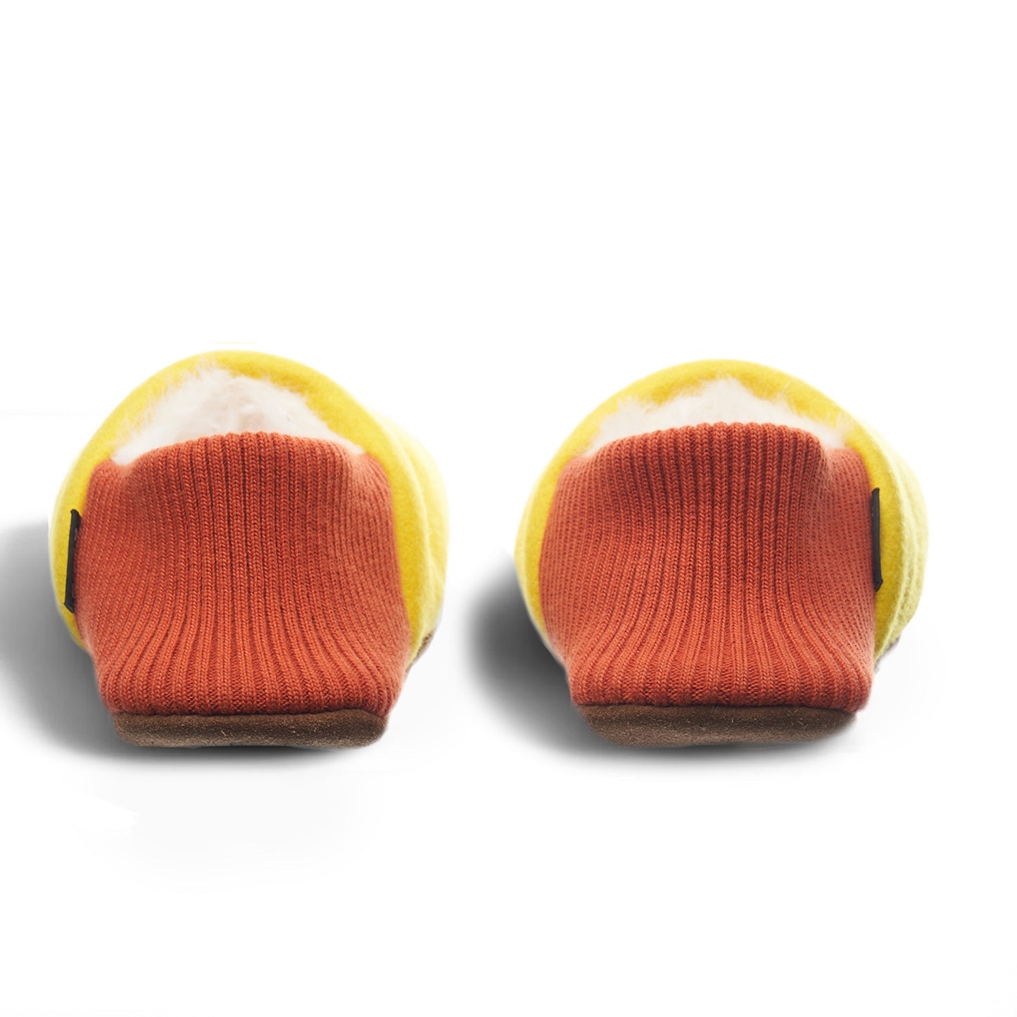 Burel Wool House Shoes - Fur-Lined