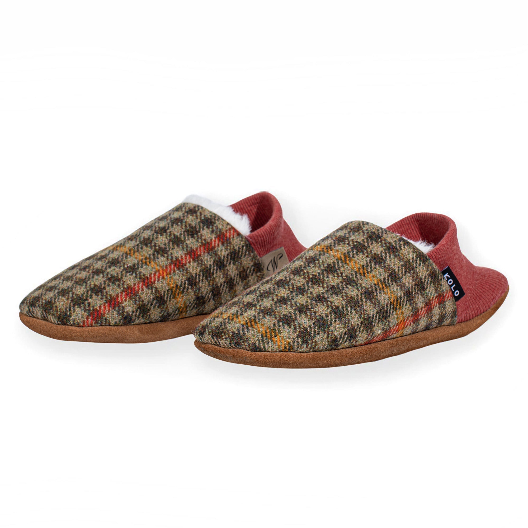 Camp Vintage House Shoes - Fur-Lined
