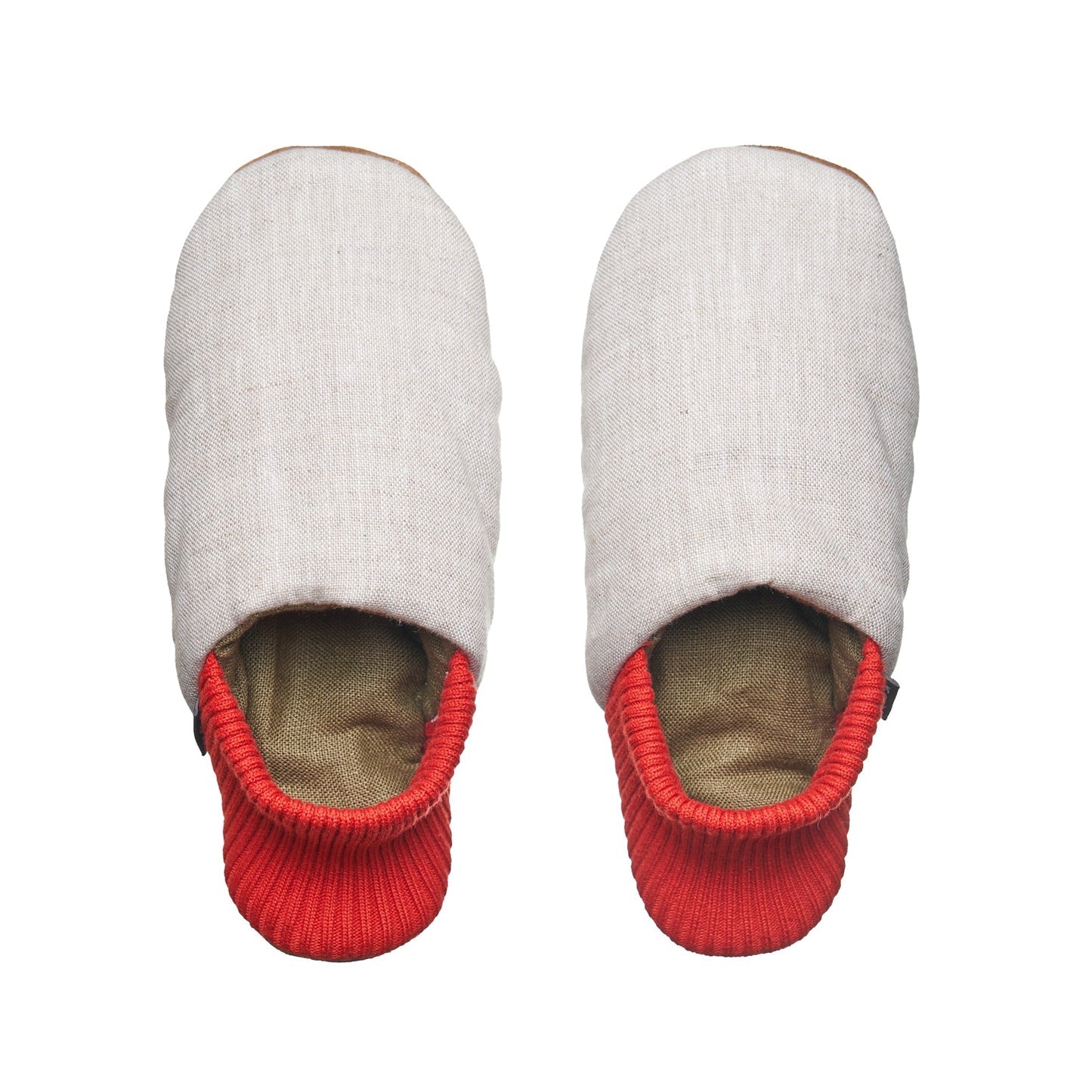 Damson Linen House Shoes