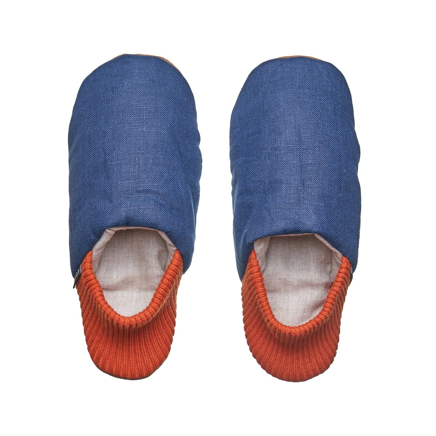Damson Linen House Shoes