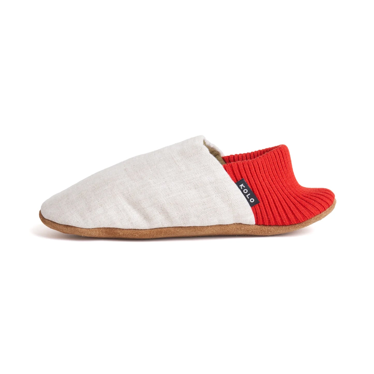 Damson Linen House Shoes