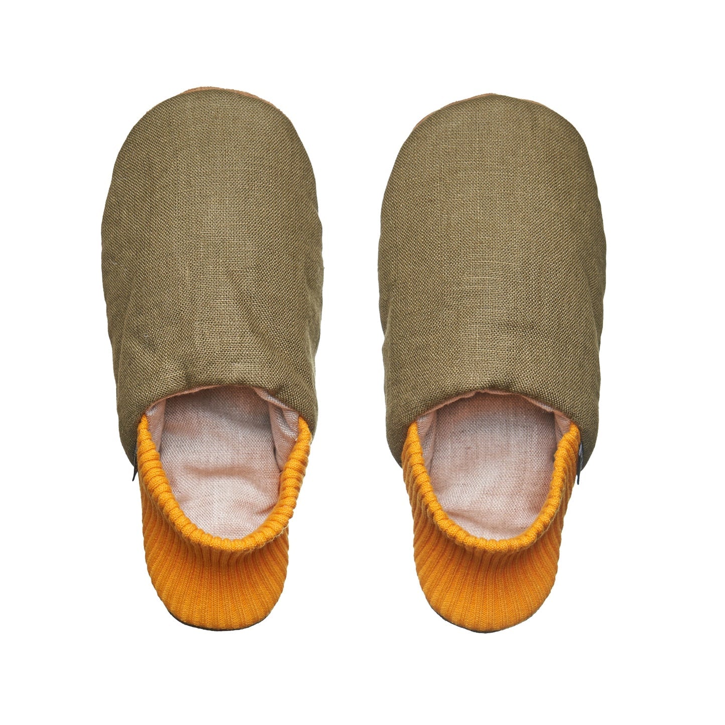 Damson Linen House Shoes