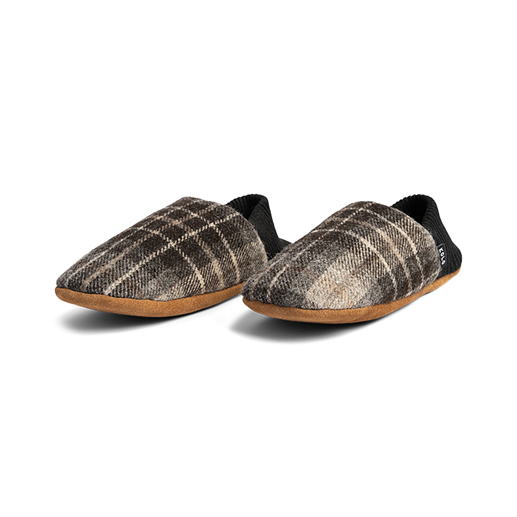 Hawick Tweed House Shoes - Corduroy-Lined
