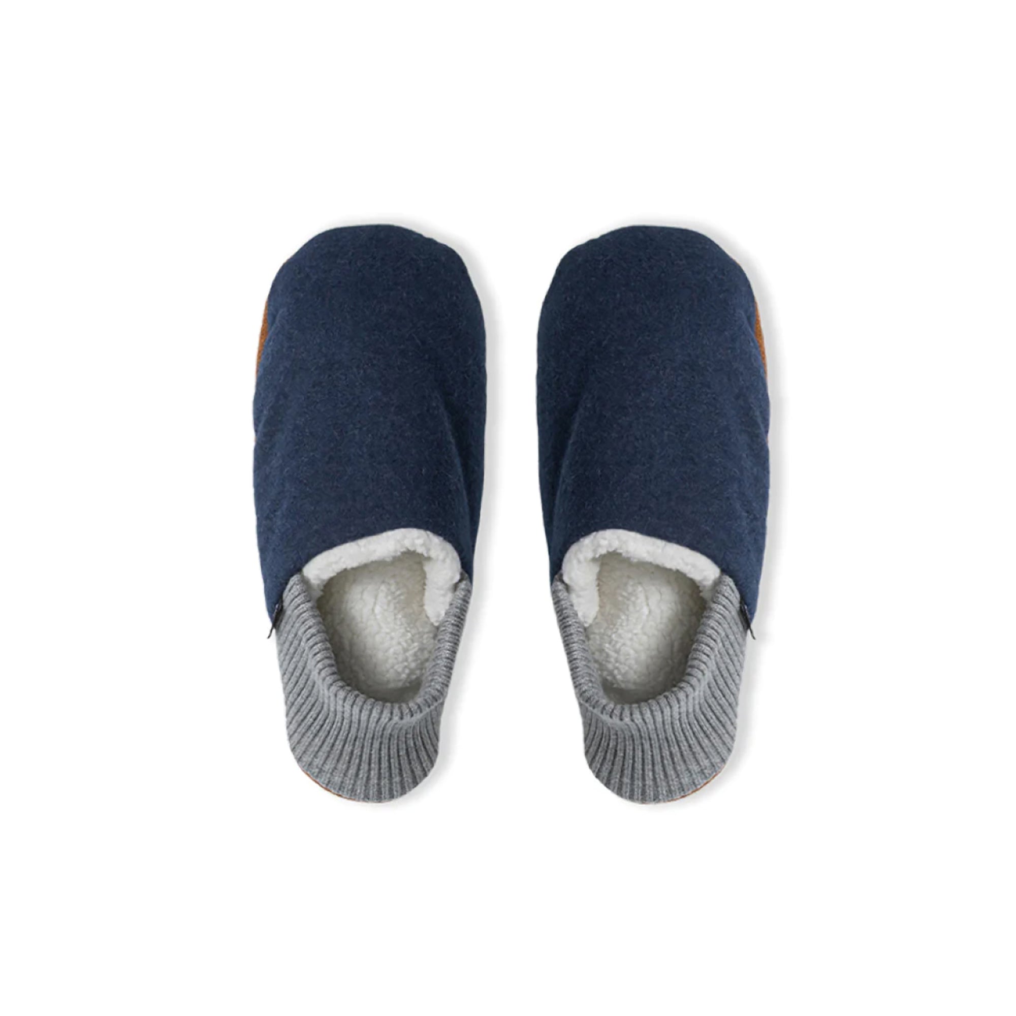 Nico Chamois House Shoes - Sherpa-Lined