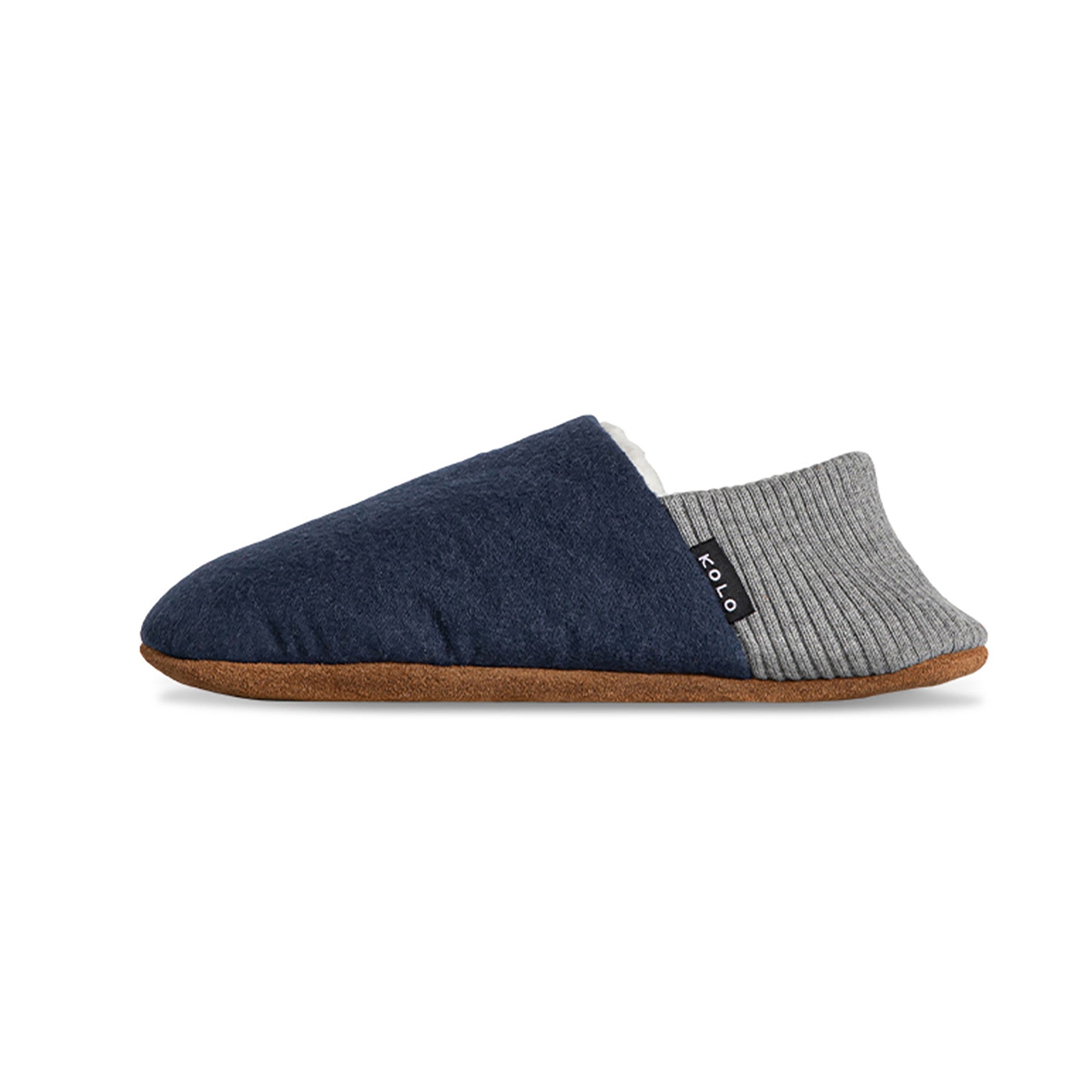 Nico Chamois House Shoes - Sherpa-Lined