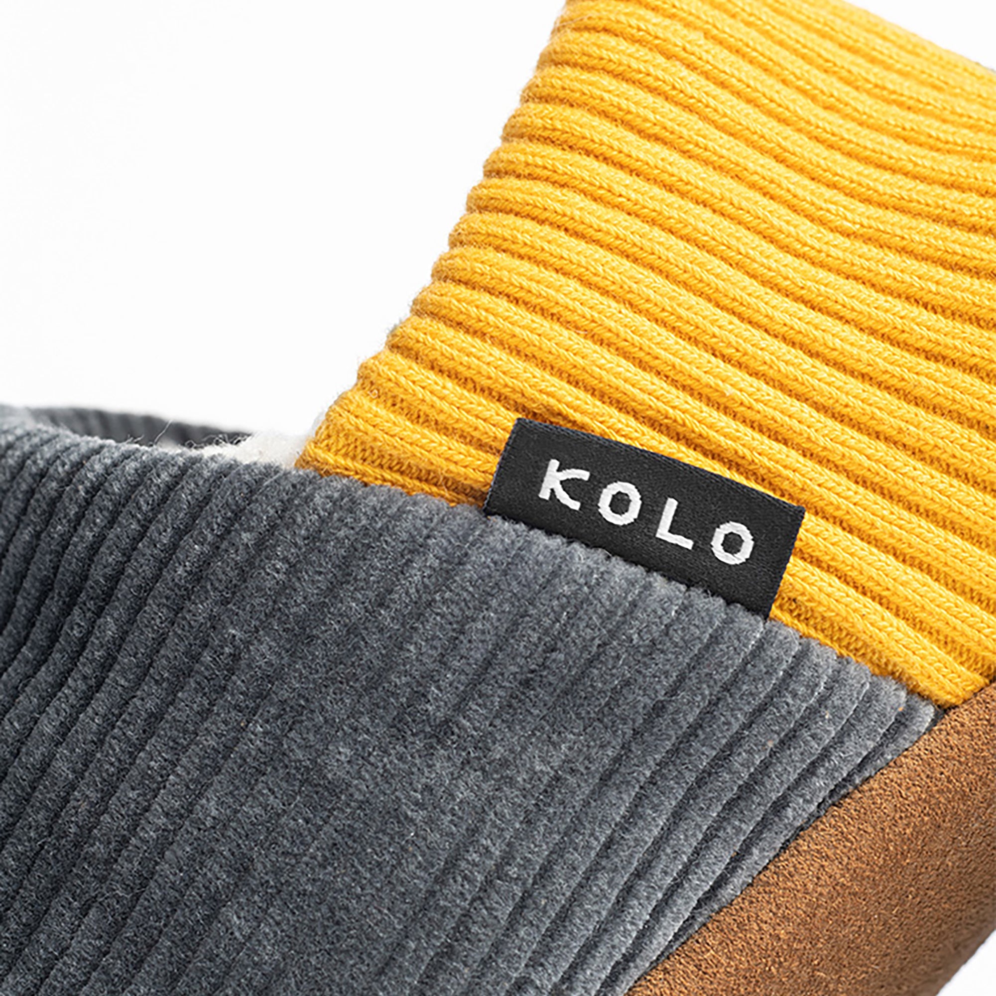 Willer Cord House Shoes - Sherpa-Lined