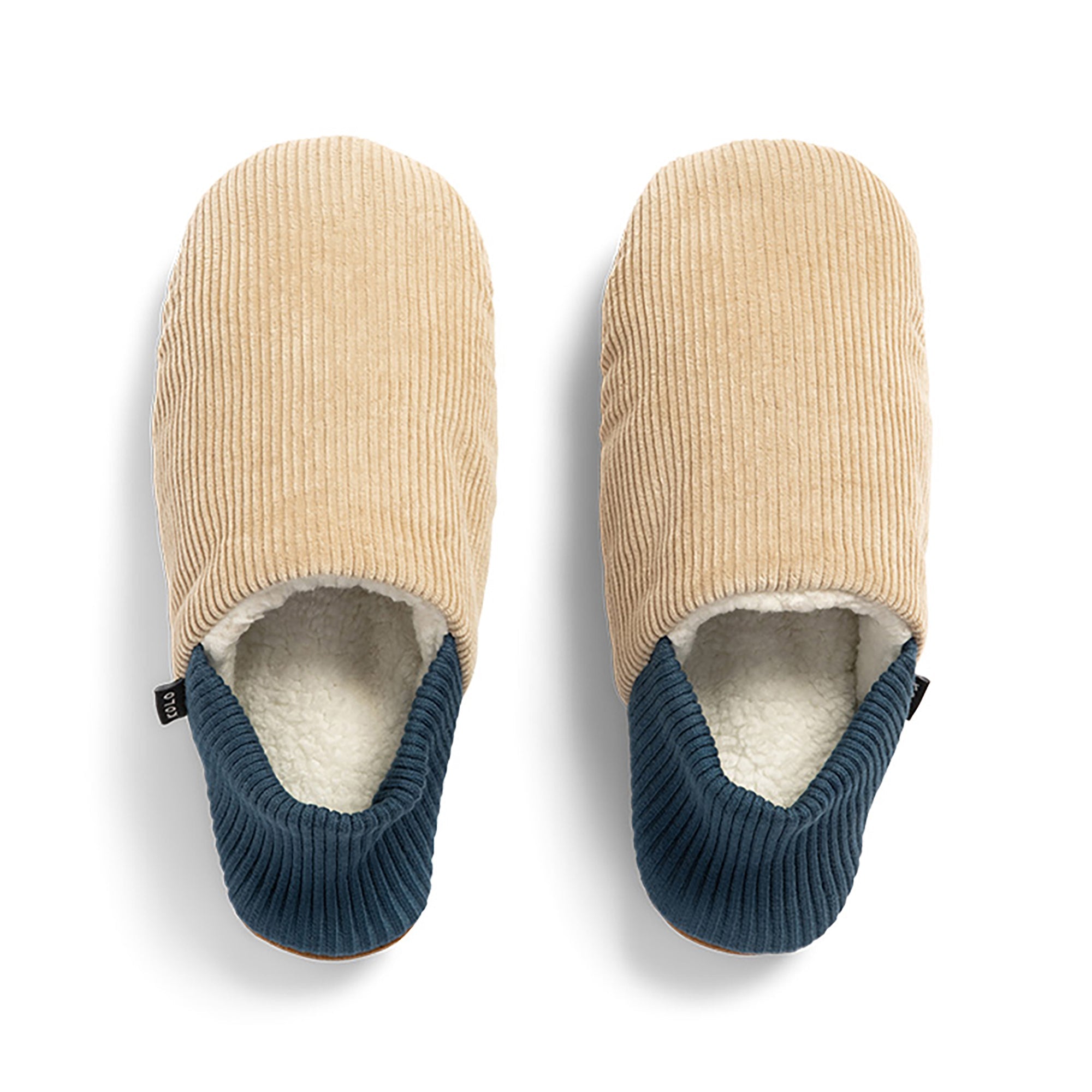 Willer Cord House Shoes - Sherpa-Lined