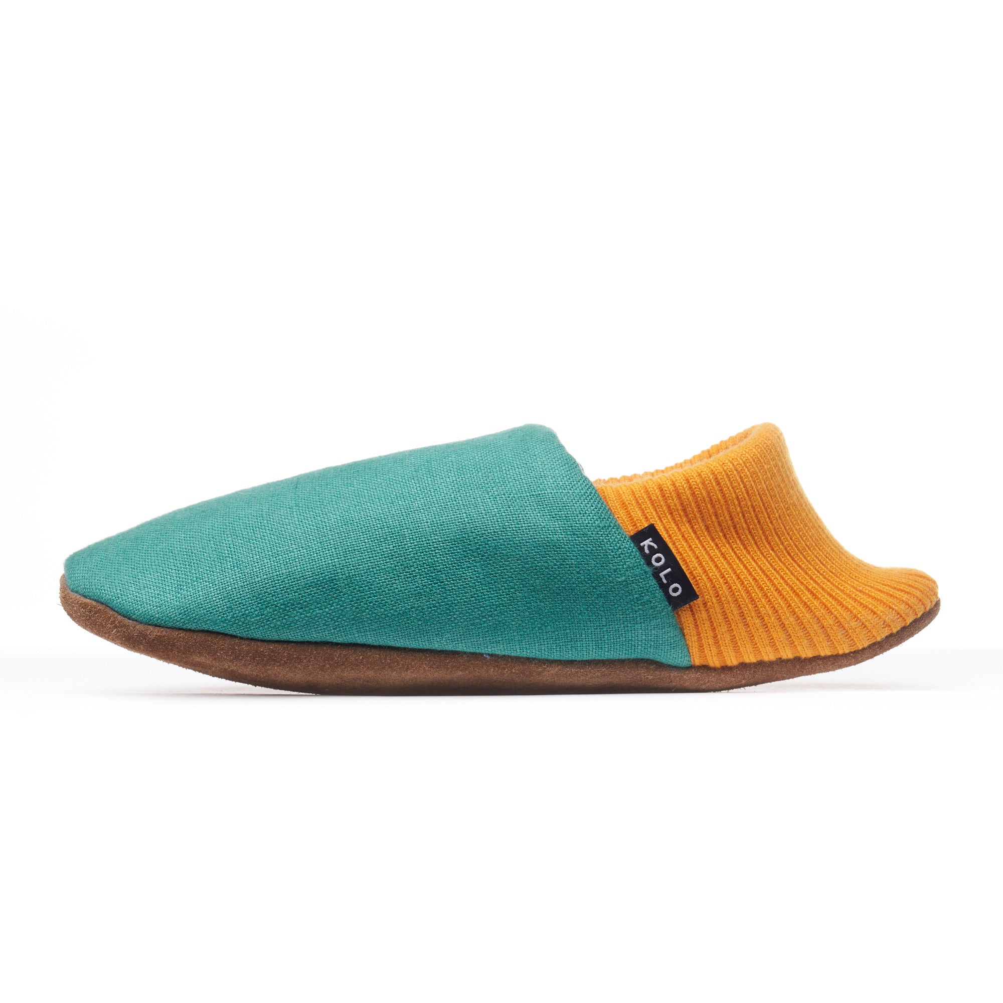 Damson Linen House Shoes