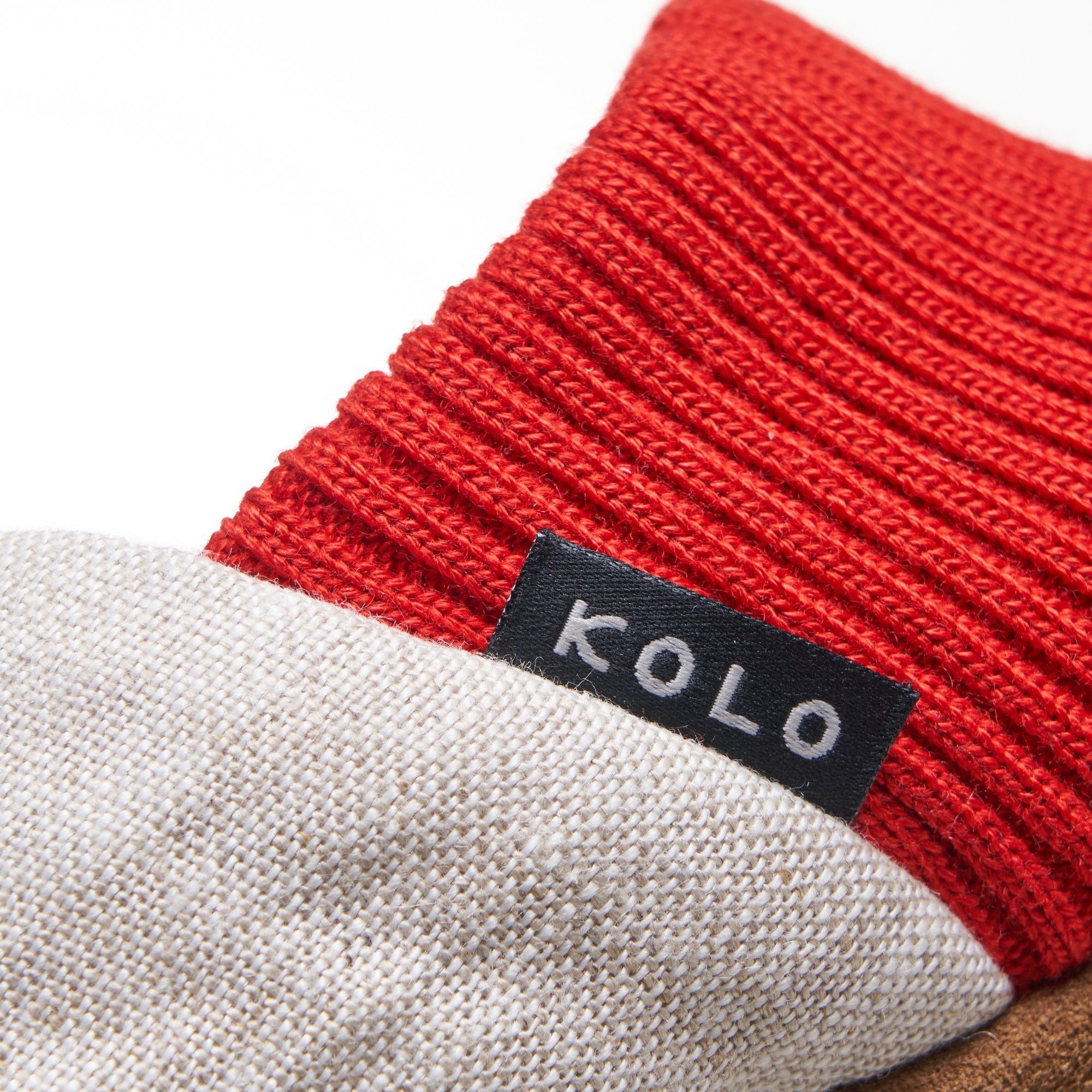 Damson Linen House Shoes