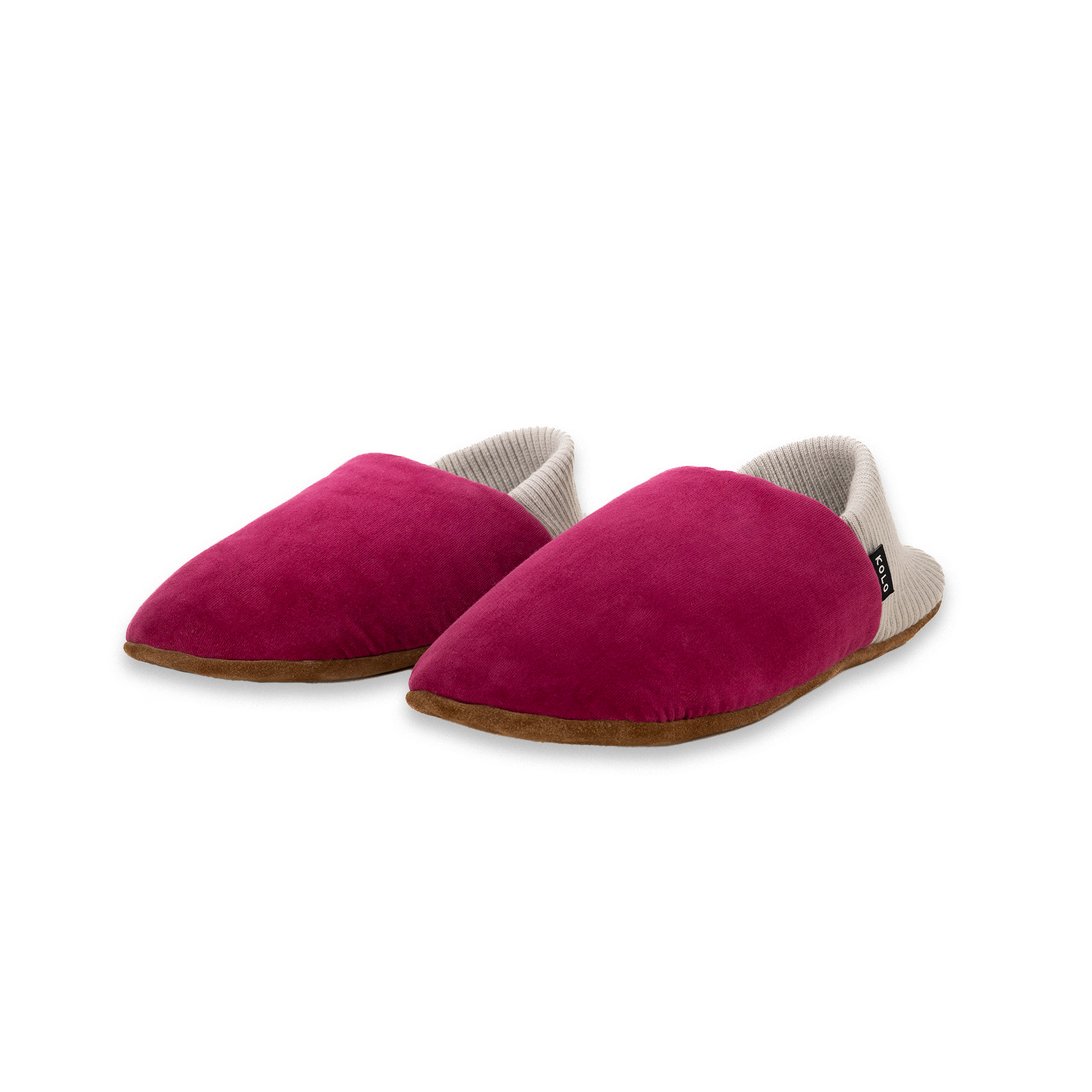 Vannes Velvet House Shoes - Corduroy-Lined